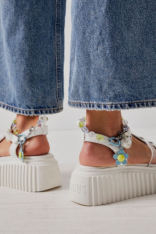 Ester Anklet Flatform Sandals | Free People UK display picture 2