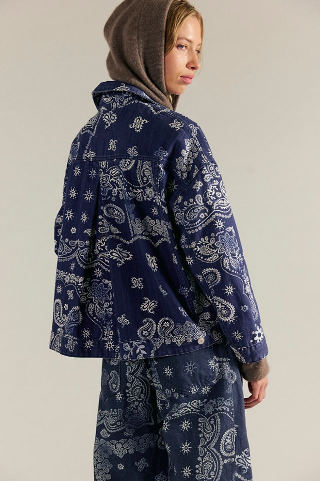 Veste en jean imprimé Opal Swing We The Free #2