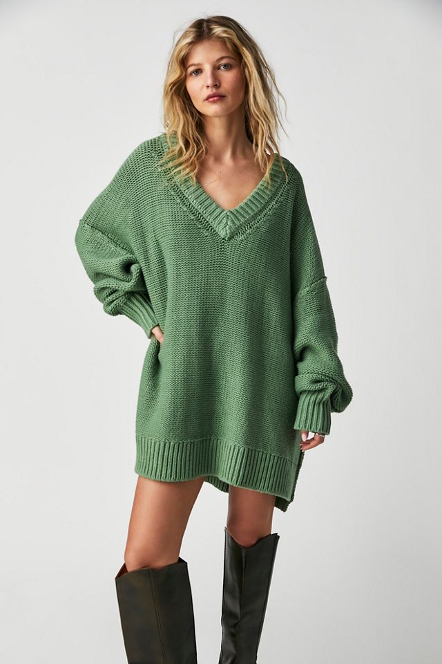 Take A Look About Free People Alli V Neck Sweater
