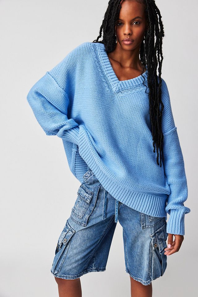 Take A Look About Free People Alli V Neck Sweater
