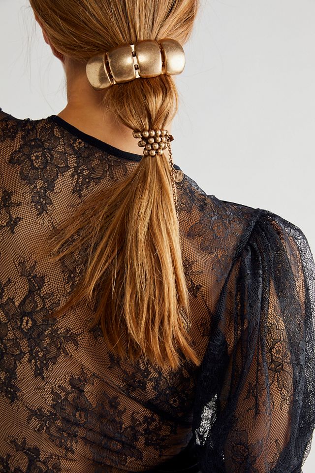 Chunky Bun Barrette Free People UK