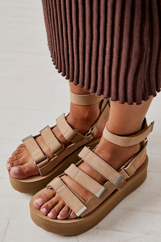 Flatform Mevia Active Teva Flatform Flatform Mevia Leather Sandals