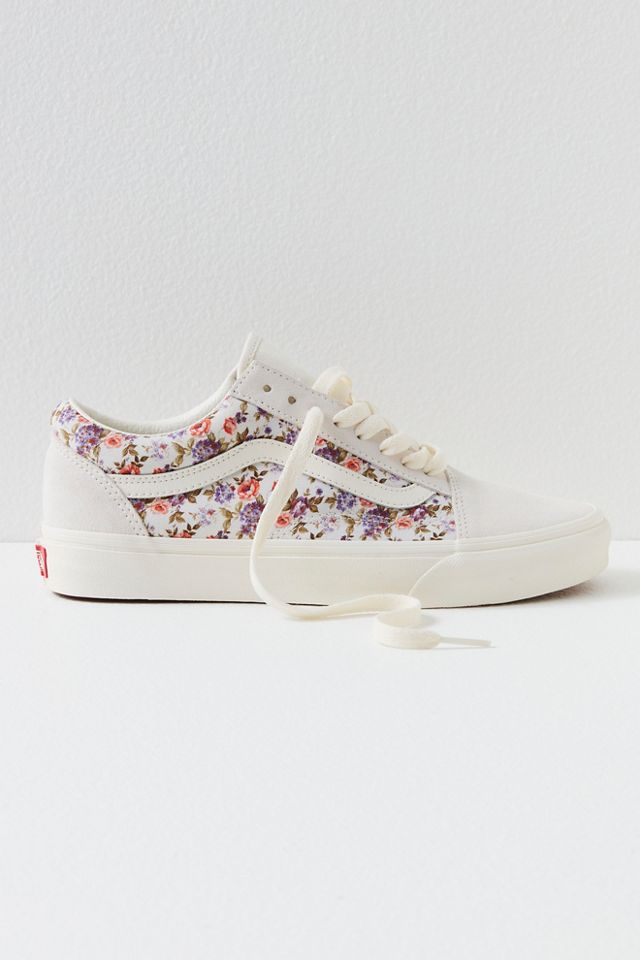 Baskets florales vintage Old Skool #2
