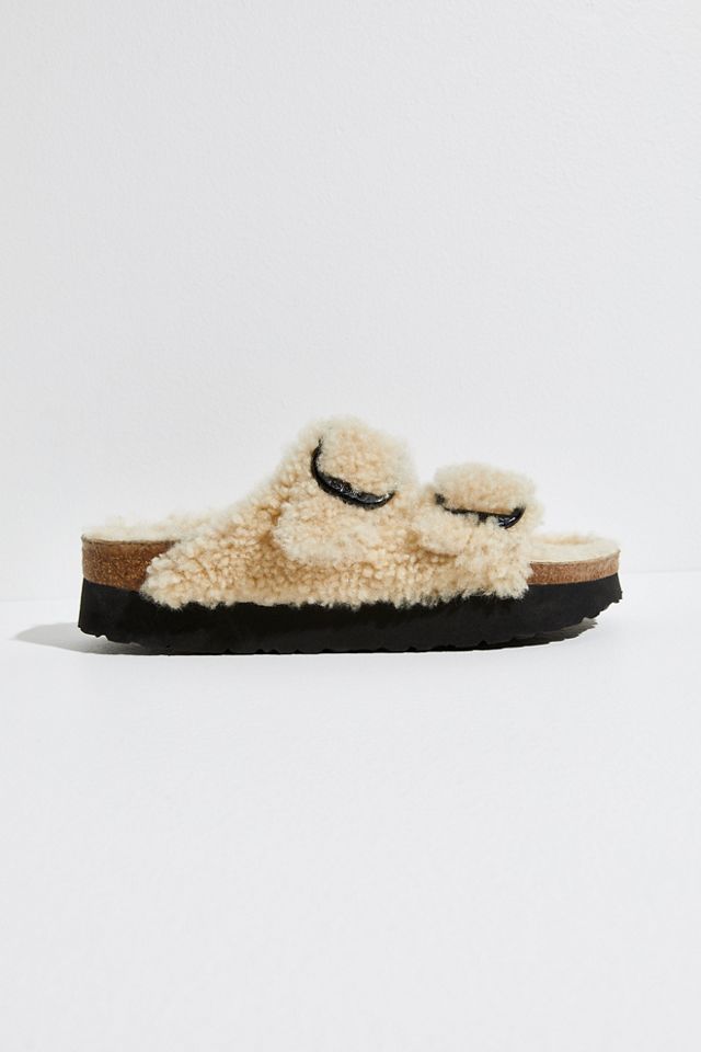 Birkenstock Arizona Big Buckle Teddy Sandals #3