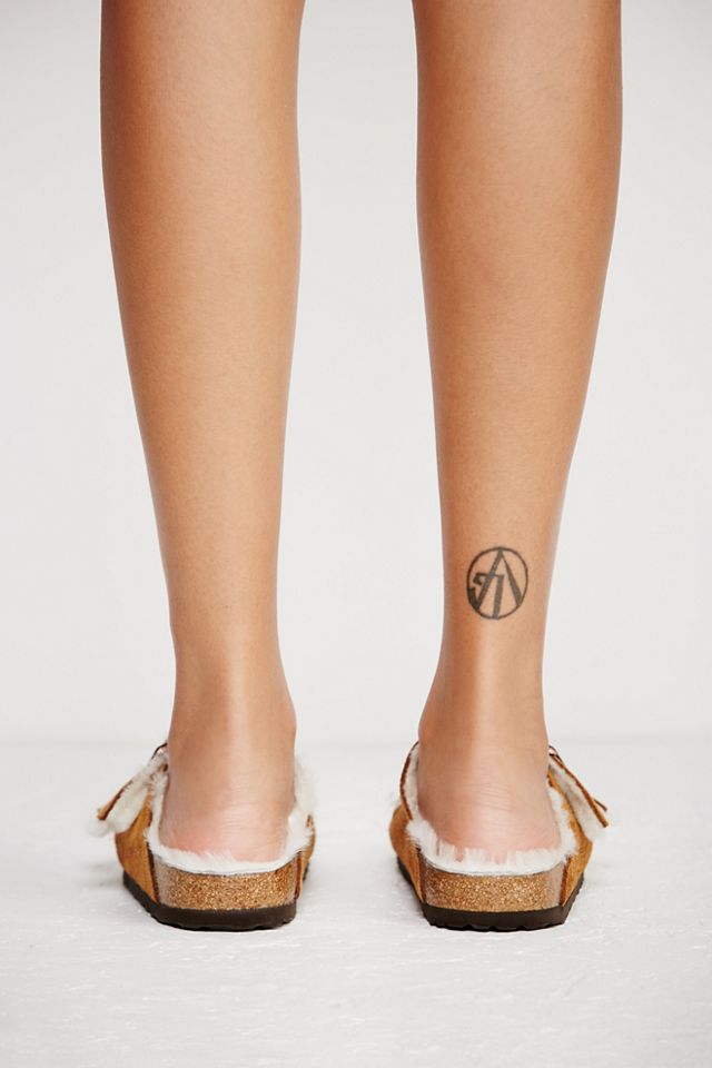 Birkenstock Arizona Shearling Sandals #3