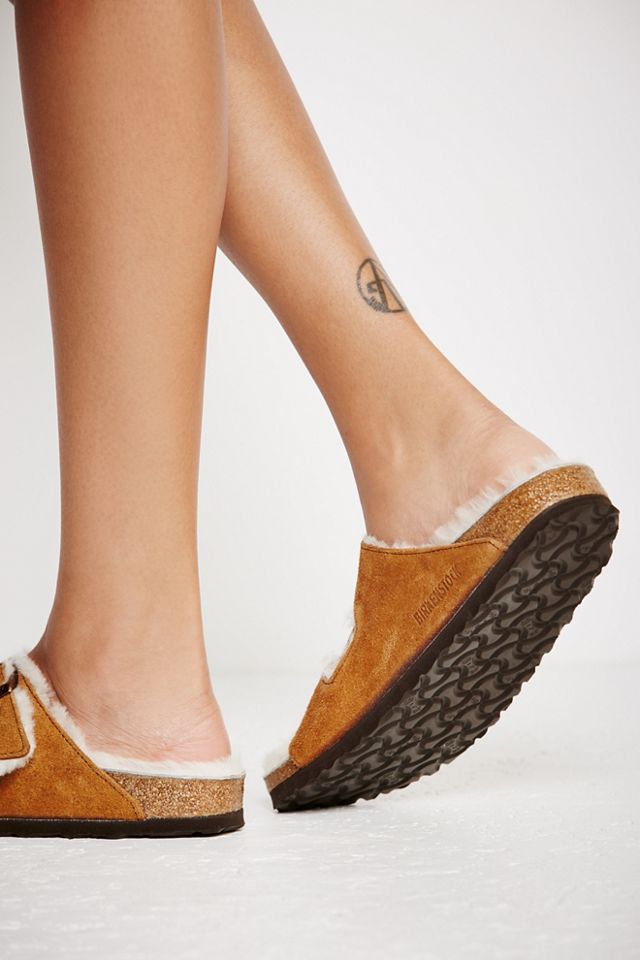 Birkenstock Arizona Shearling Sandals #4
