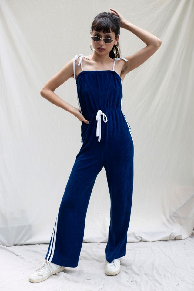 Terrycloth jumpsuit hot sale