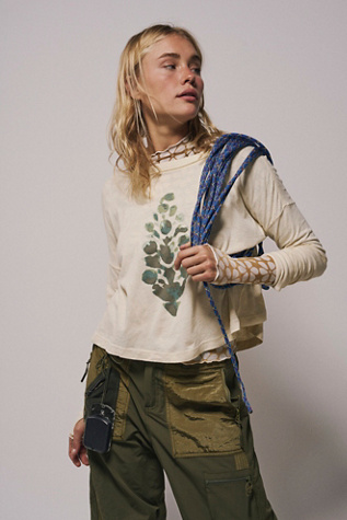 Free People Victory Lap Logo Long-Sleeve. 1