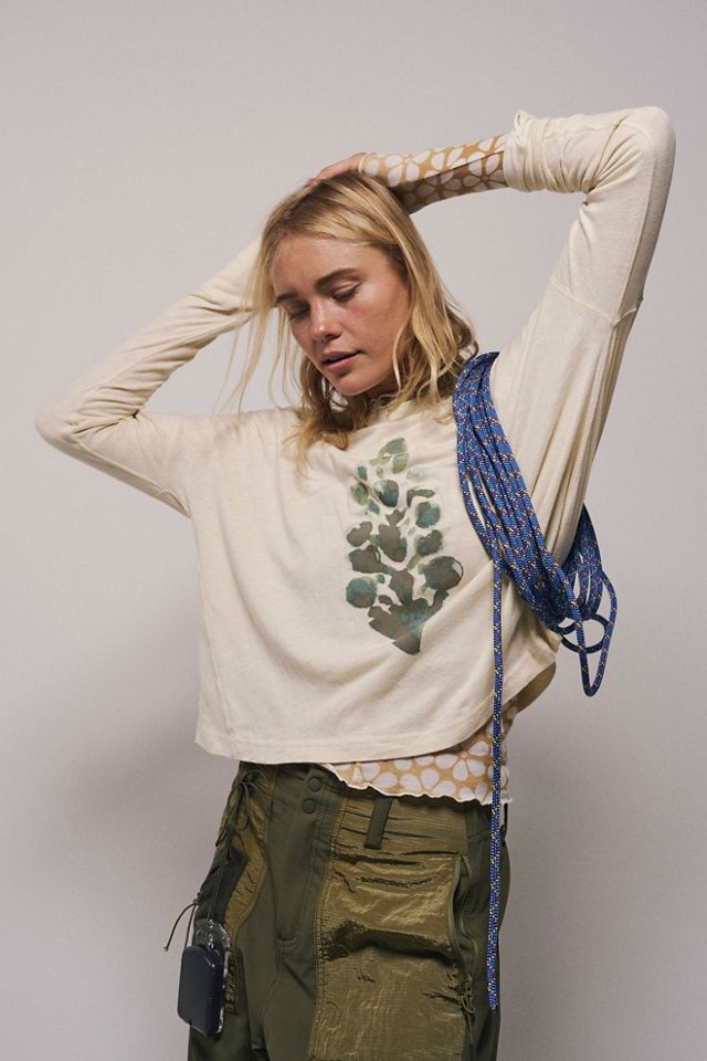 Free People Victory Lap Logo Long-Sleeve. 4