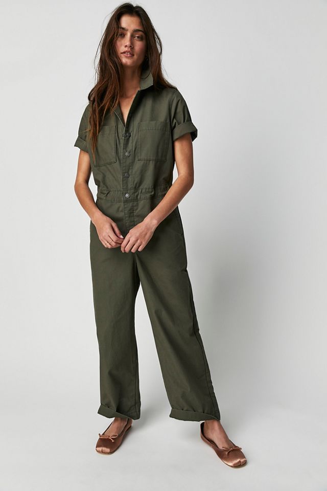 Levi's Short Sleeve Boilersuit | Free People UK