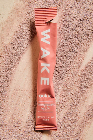 Rookie Wellness Wake Energy + Metabolism Supplement Stick Packs at Free People in Red