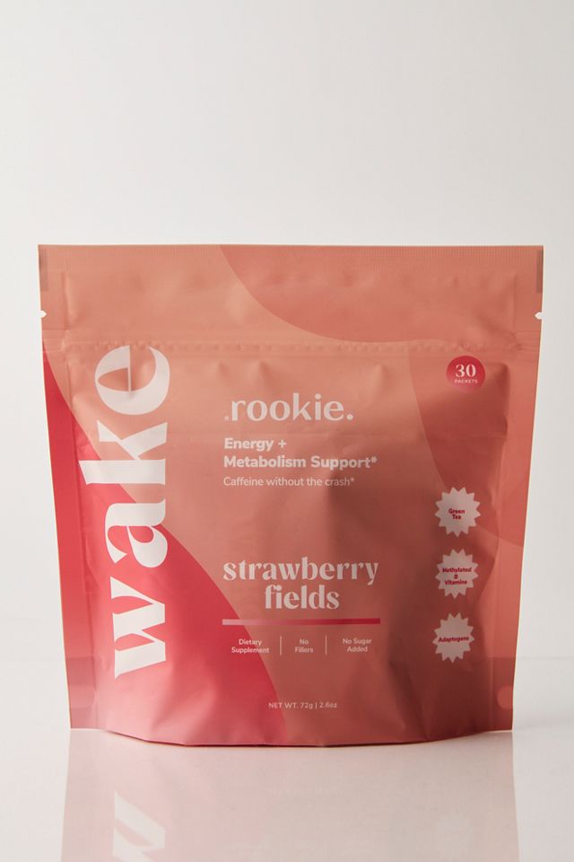 Rookie Wellness Wake Energy + Metabolism Supplement Stick Packs #1