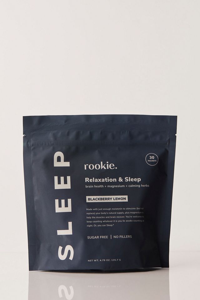 Rookie Wellness Relaxation + Sleep Supplement Stick Packs