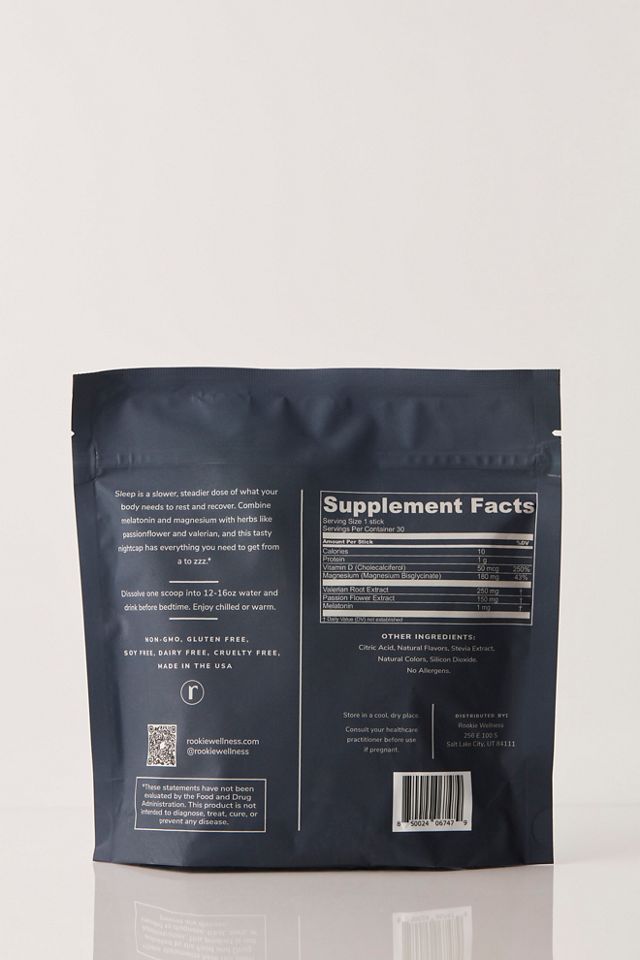 Rookie Wellness Relaxation + Sleep Supplement Stick Packs #2