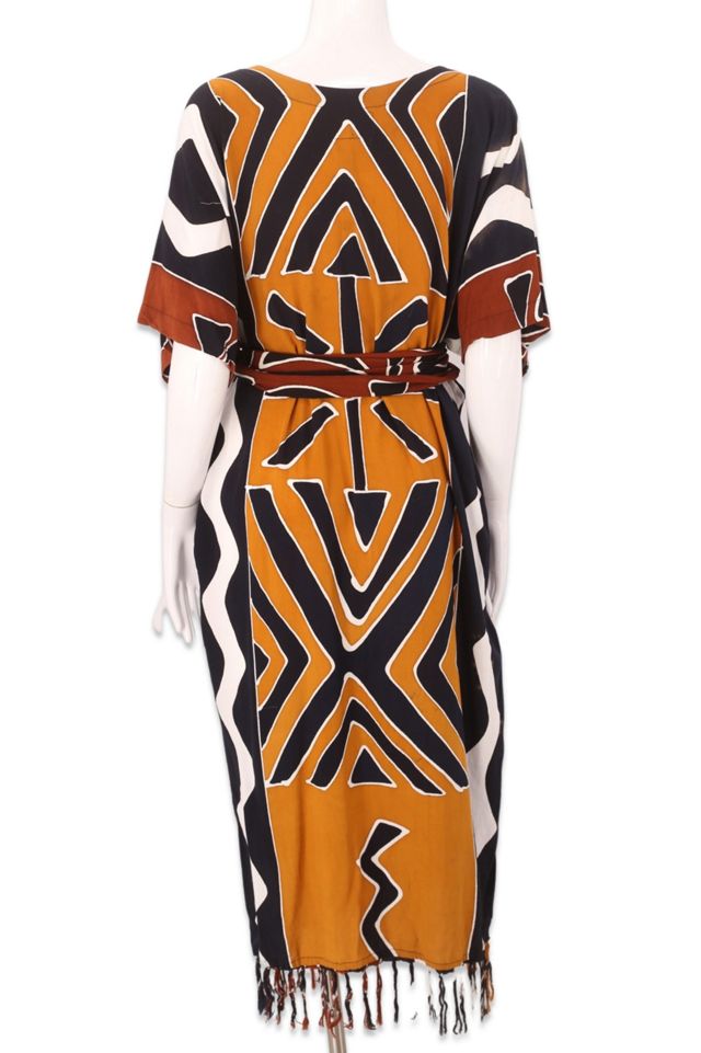 1980s Batik Sarong Dress Selected By Ritual Vintage #2