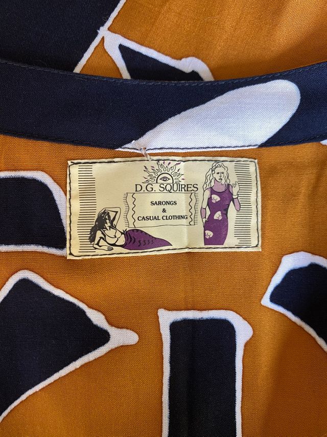 1980s Batik Sarong Dress Selected By Ritual Vintage #3