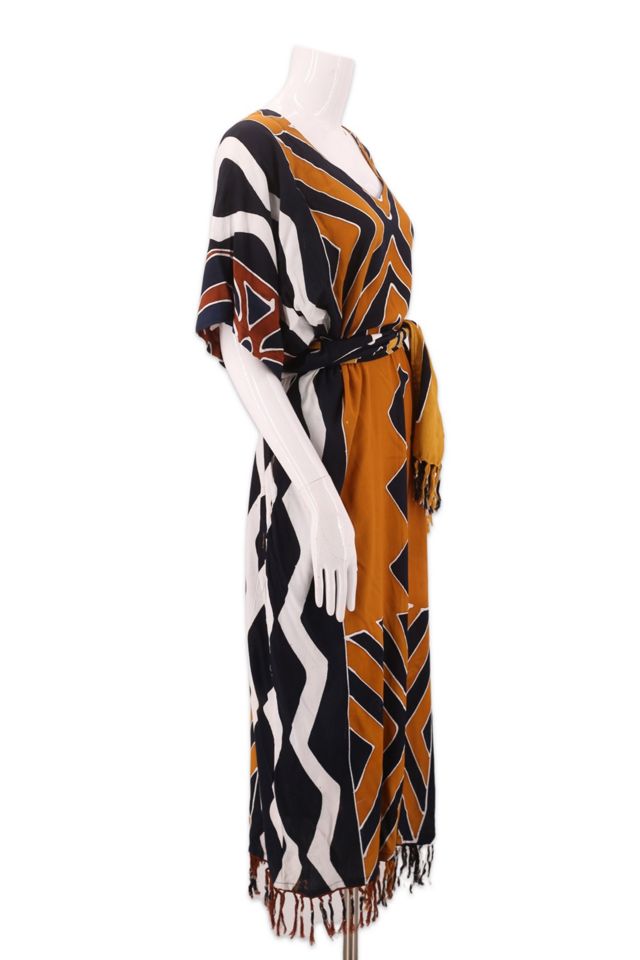 1980s Batik Sarong Dress Selected By Ritual Vintage #1