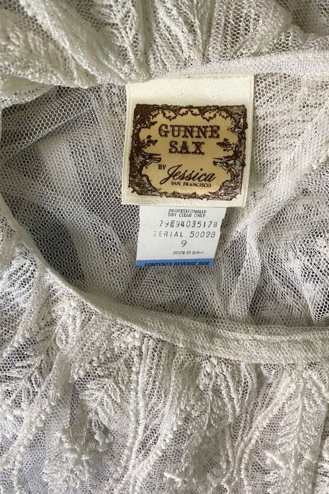 1970s Gunne Sax Victorian Lace Tea Dress Selected By Ritual Vintage #2