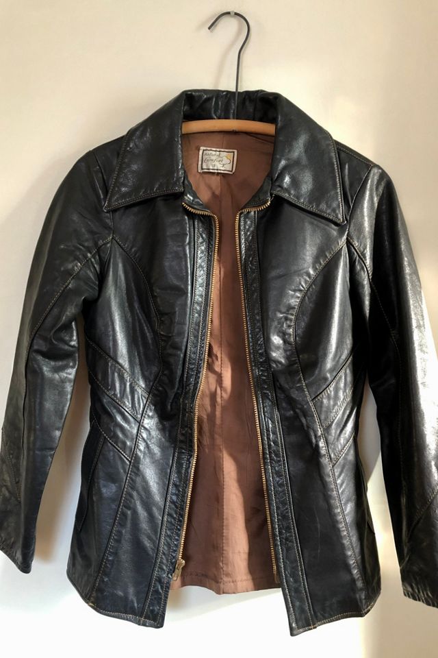 Leather jacket clearance 1970s