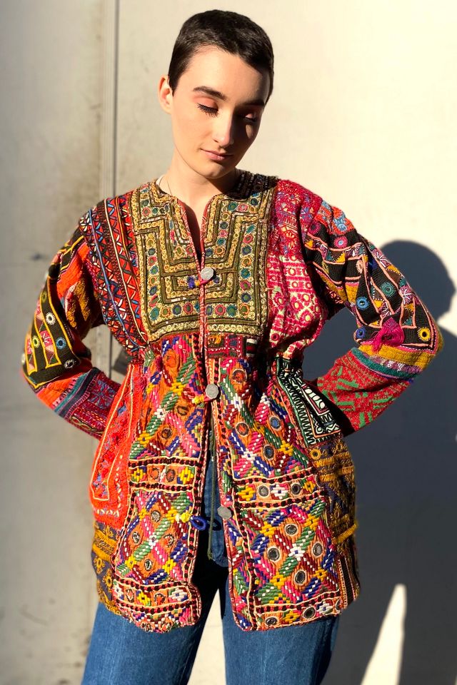 Patchwork Embroidered Jacket Selected by Nomad Vintage