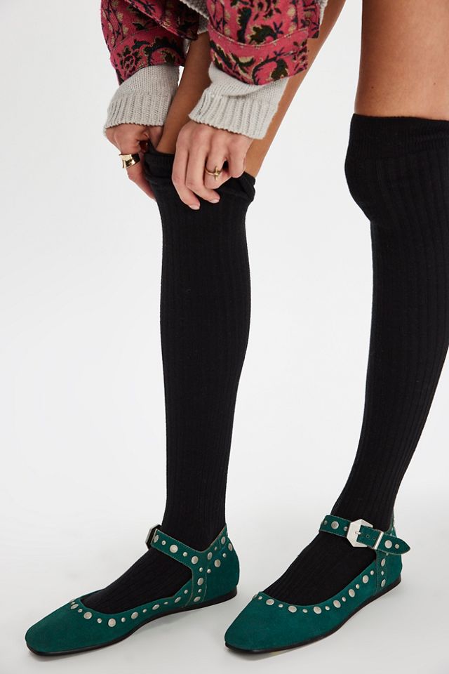 Free people over the knee socks hotsell