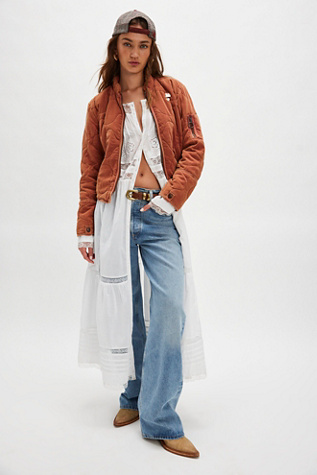 Aura Liner Jacket At Free People In Spiced Rum, Size: Medium