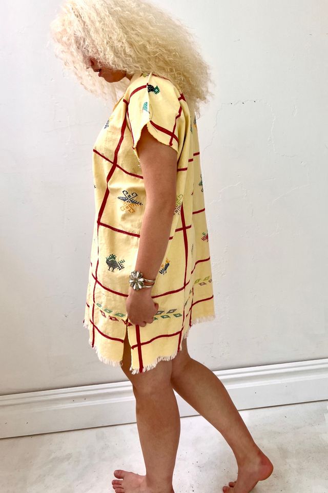 Anna Corinna Woven Mariposa Smock Dress #1