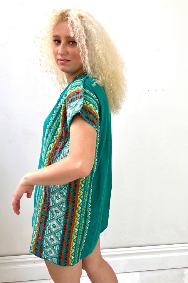 Anna Corinna Woven Ivy Colors Smock Dress #1