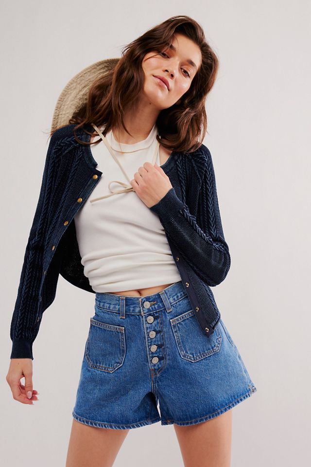 Free people shop levi shorts