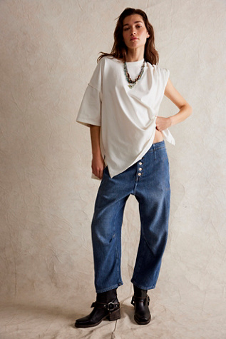 We The Free Osaka Jeans at Free People in Seabrushed, Size: 26