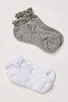 Movement Ruffle Sneaker Sock 2 Pack