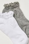 Lot de 2 chaussettes de baskets à volants FP Movement