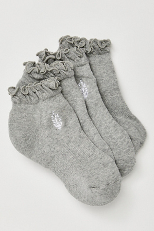 FP Movement Ruffle Sneaker Sock 2-Pack