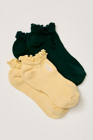 Movement Ruffle Athletic Sock 2 Pack