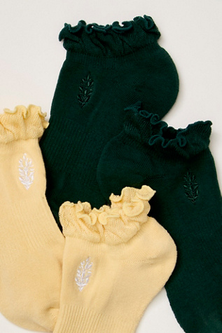 Movement Ruffle Sneaker Sock 2 Pack