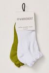 Movement Ruffle Sneaker Sock 2 Pack