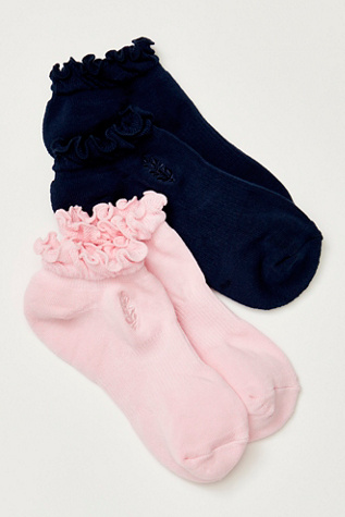 Movement Ruffle Sneaker Sock 2 Pack