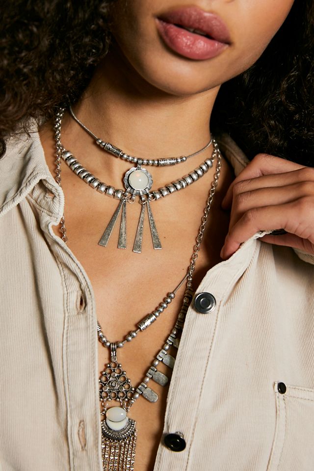 Free people 2025 layered necklace