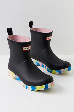 Hunter Men's Play Chelsea Neoprene Boot - Waterproof Rubber Rain Boot With Pull Tab, Comfortable & Durable