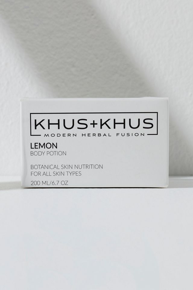 KHUS + KHUS Lemon Body Potion #3