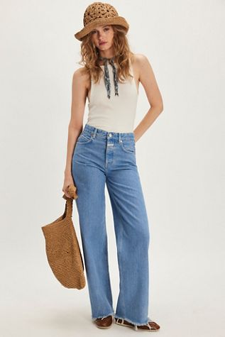 【SATIIIZ】Fuzz Carpenter Walk Wide Denim Pants SATIIIZ】Fuzz Carpenter Walk Wide Denim Pants (SATiiiZ