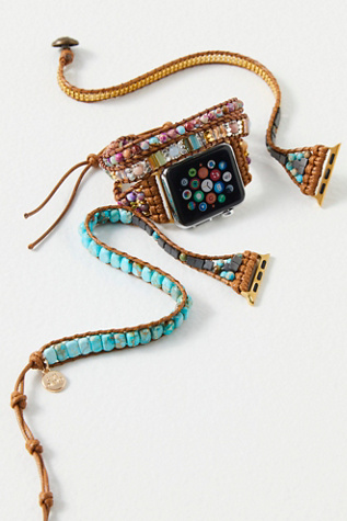 Practical Magic Apple Watch Band by Cape Diablo at Free People in Turquoise Calming Energy