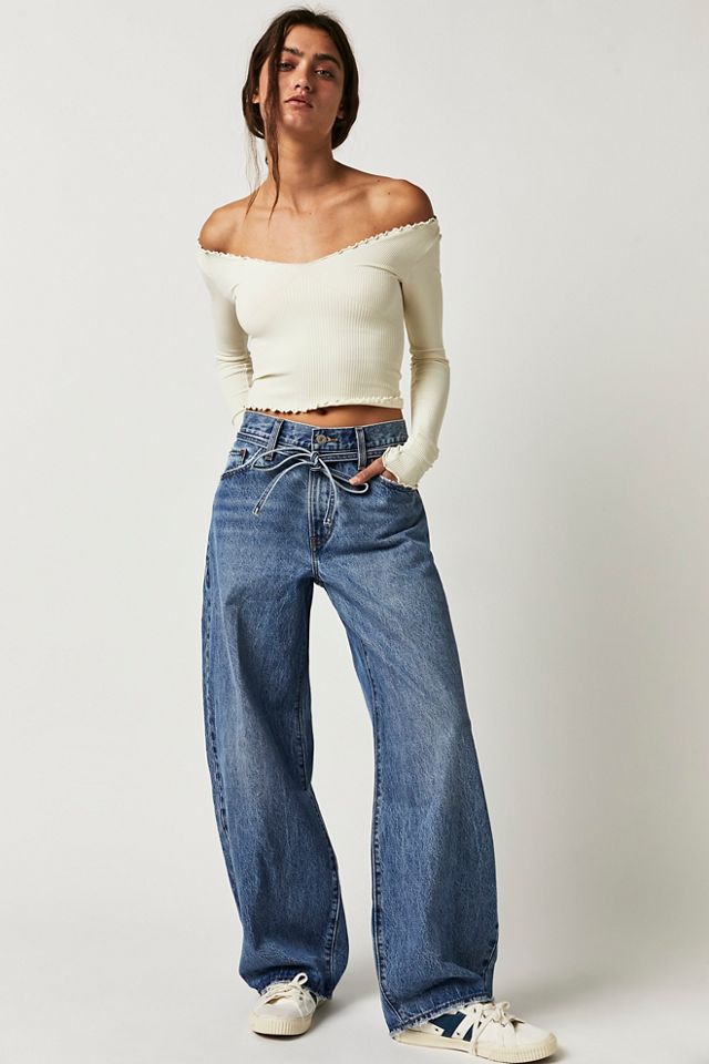 Free people hot sale levi jeans