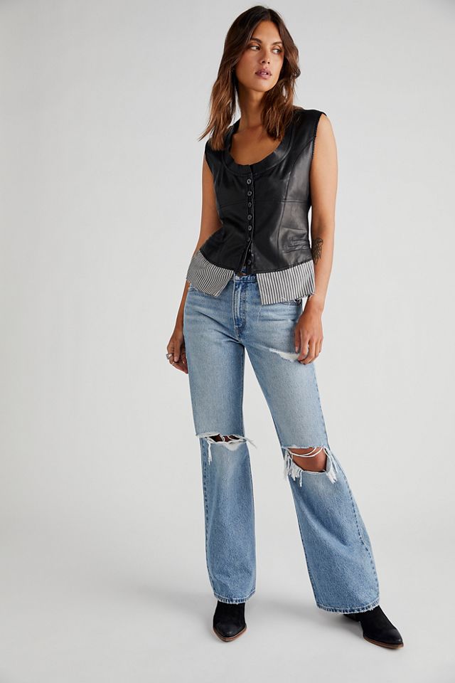 Levi's Baggy Bootcut Jeans | Free People UK