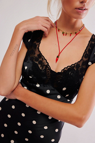 Женское платье Free People Butterfly Babe Maxi, цвет: Чёрный / Белый — фото 4