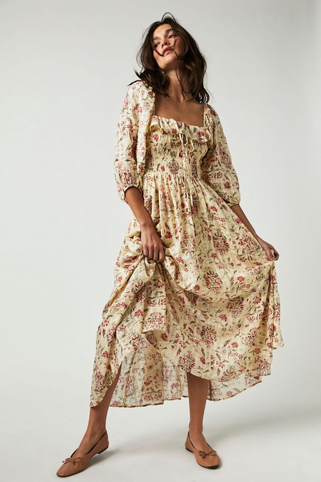 Udsøgt udskille London Oasis Printed Midi Dress | Free People