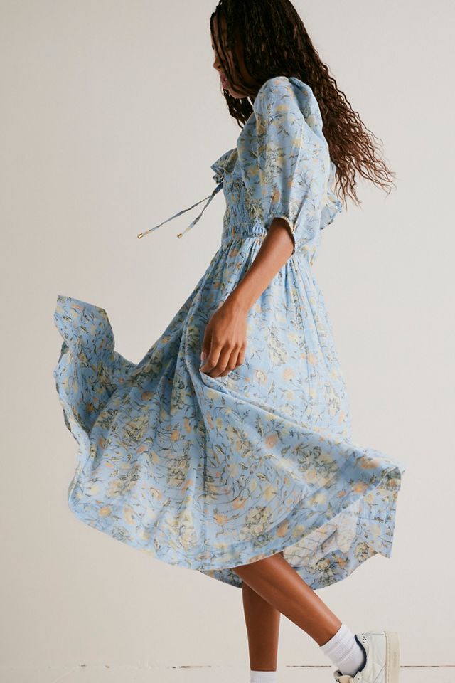 Dress Spotlight: The Free People Smocked Oasis Midi