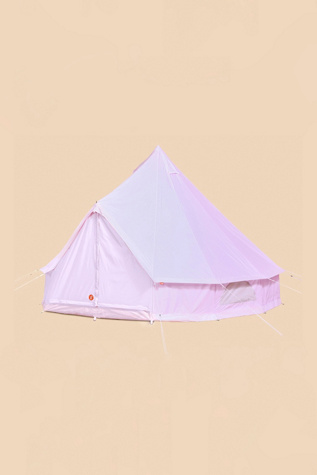 The Get Out Lite Bell Tent at Free People in Pink