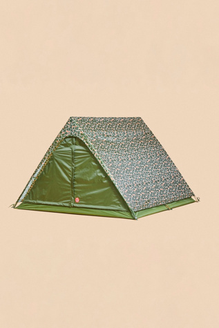 The Get Out A-Frame Forest Base Tent at Free People, Camo/Forest