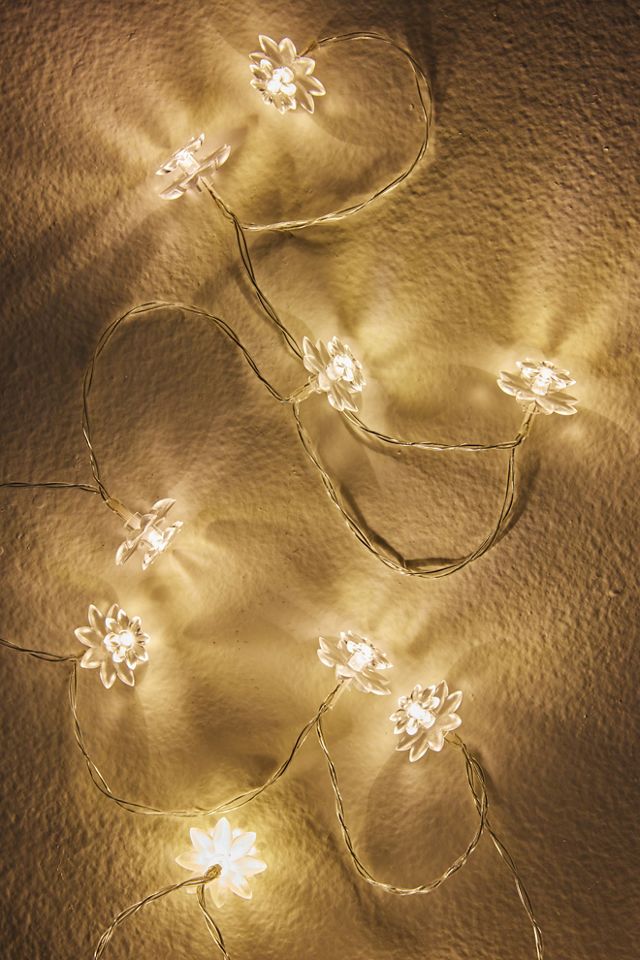 Lotus Floral String Lights #1